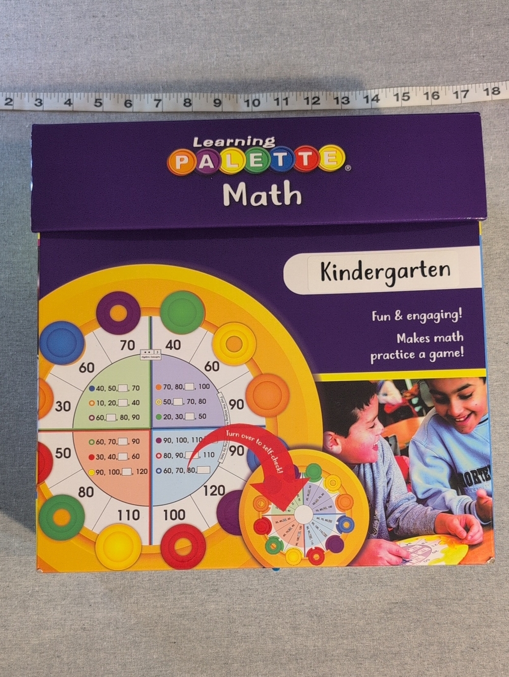 Learning Palette Math Kit for Kindergarten Math - Purple Edition